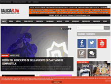 Tablet Screenshot of galiciaflow.com